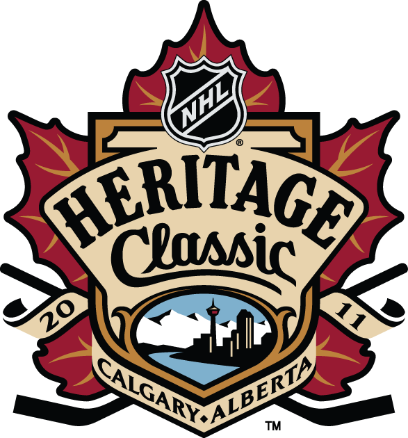 NHL Heritage Classic 2011 Primary Logo DIY iron on transfer (heat transfer)